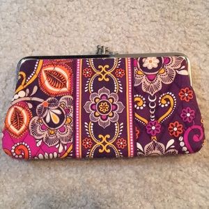 EUC Vera Bradley clutch wallet